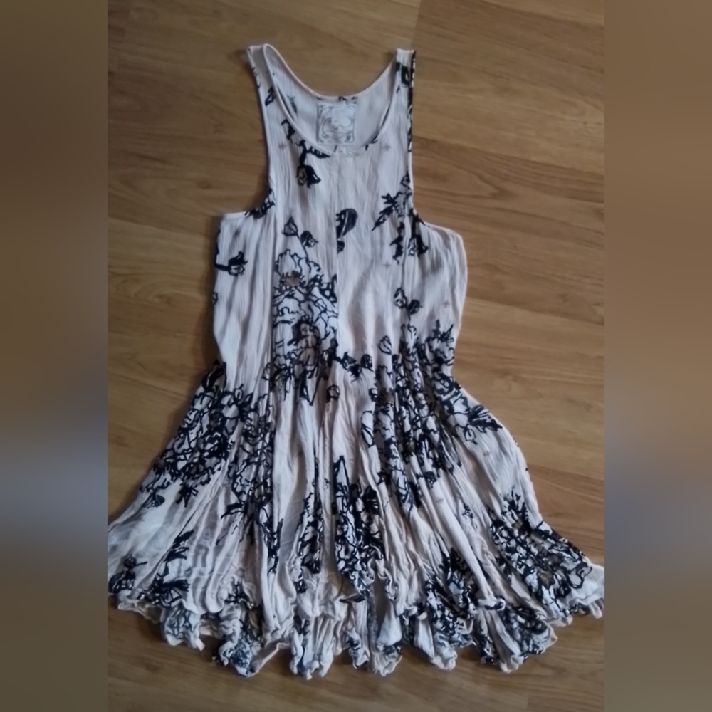 Free People Floral Mini Dress